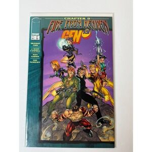 Gen 13 11 Image Comics 1996 J Scott Campbell Fire From Heaven Chapter 9